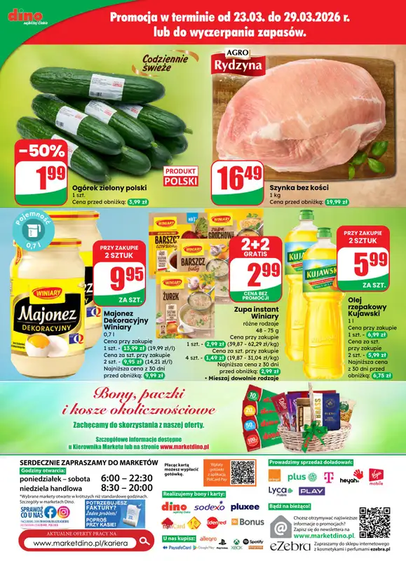 Dino - gazetka promocyjna Gazetka 13 / 2026 od środy 25.03 do wtorku 31.03 - strona 78