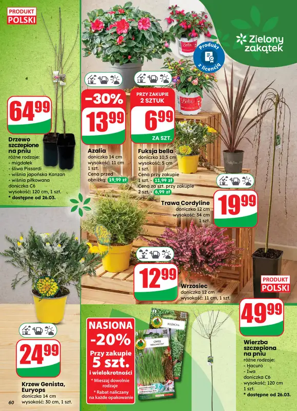 Dino - gazetka promocyjna Gazetka 13 / 2026 od środy 25.03 do wtorku 31.03 - strona 61