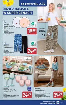 Aldi - gazetka promocyjna Pełny katalog! od poniedziałku 30.03 do soboty 04.04 - strona 43
