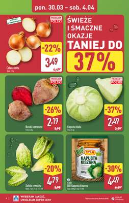 Aldi - gazetka promocyjna Pełny katalog! od poniedziałku 30.03 do soboty 04.04 - strona 6