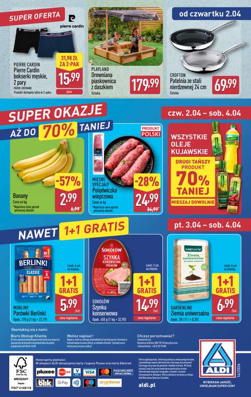 Aldi - gazetka promocyjna Pełny katalog! od poniedziałku 30.03 do soboty 04.04 - strona 48