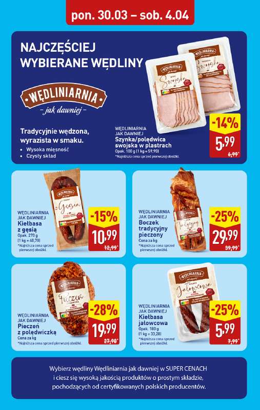Aldi - gazetka promocyjna Pełny katalog! od poniedziałku 30.03 do soboty 04.04 - strona 11