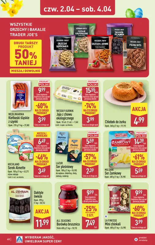 Aldi - gazetka promocyjna Pełny katalog! od poniedziałku 30.03 do soboty 04.04 - strona 40