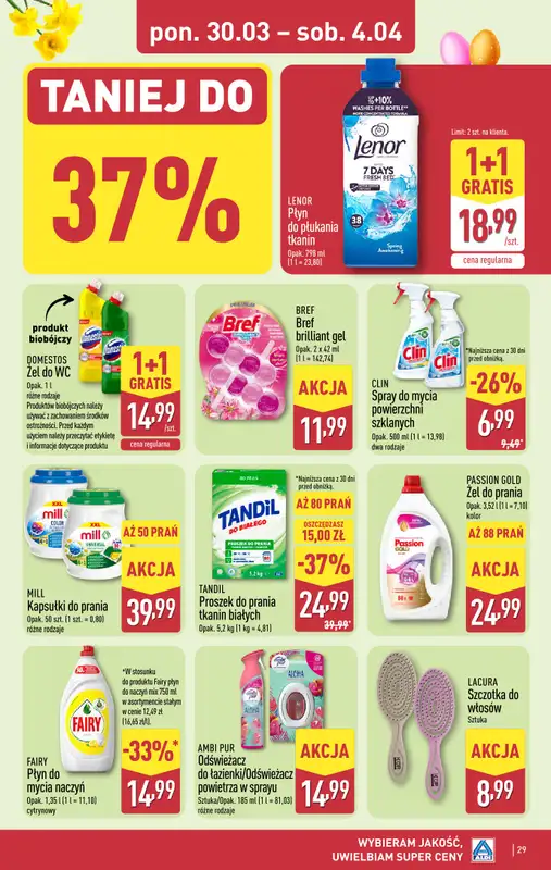 Aldi - gazetka promocyjna Pełny katalog! od poniedziałku 30.03 do soboty 04.04 - strona 29