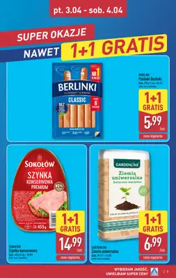 Aldi - gazetka promocyjna Wybieram Aldi na tani weekend! od czwartku 02.04 do soboty 04.04 - strona 3