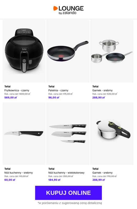 Lounge by Zalando - gazetka promocyjna Do -60% Tefal od czwartku 26.03 do poniedziałku 30.03 - strona 7