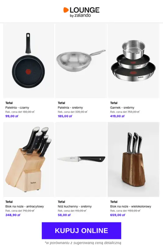 Lounge by Zalando - gazetka promocyjna Do -60% Tefal od czwartku 26.03 do poniedziałku 30.03 - strona 4