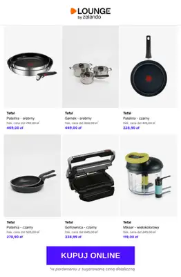 Lounge by Zalando - gazetka promocyjna Do -60% Tefal od czwartku 26.03 do poniedziałku 30.03 - strona 9
