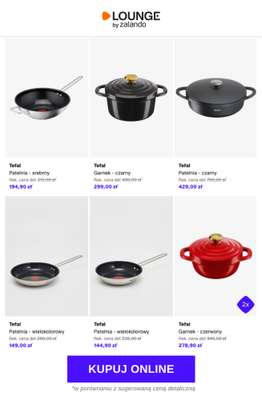 Lounge by Zalando - gazetka promocyjna Do -60% Tefal od czwartku 26.03 do poniedziałku 30.03 - strona 8