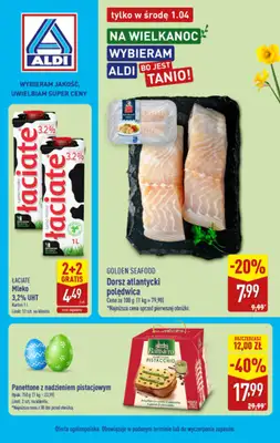 Aldi - gazetka promocyjna Najlepsze oferty na środę w Aldi! od środy 01.04 do środy 01.04
