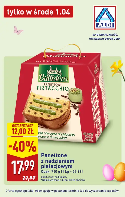 Aldi - gazetka promocyjna Najlepsze oferty na środę w Aldi! od środy 01.04 do środy 01.04 - strona 4
