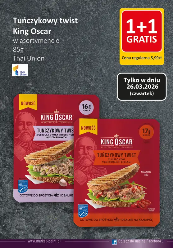 Market Point - gazetka promocyjna Gazetka weekendowa od czwartku 26.03 do niedzieli 29.03 - strona 2