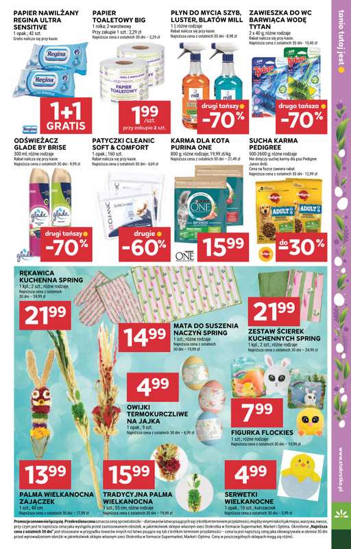 Stokrotka - gazetka promocyjna Gazetka Supermarket od czwartku 26.03 do środy 01.04 - strona 49