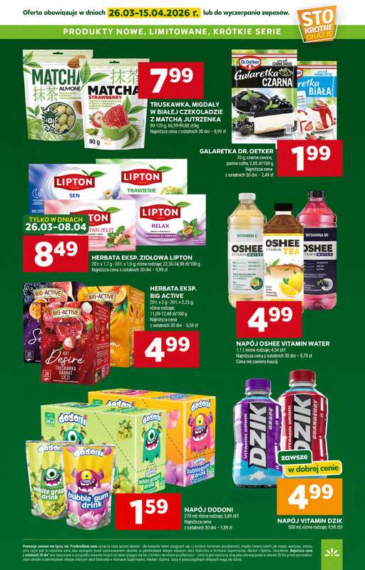 Stokrotka - gazetka promocyjna Gazetka Market od czwartku 26.03 do środy 01.04 - strona 31