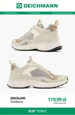 Deichmann - gazetka promocyjna Najlepsze ceny damskie od czwartku 26.03  - strona 7