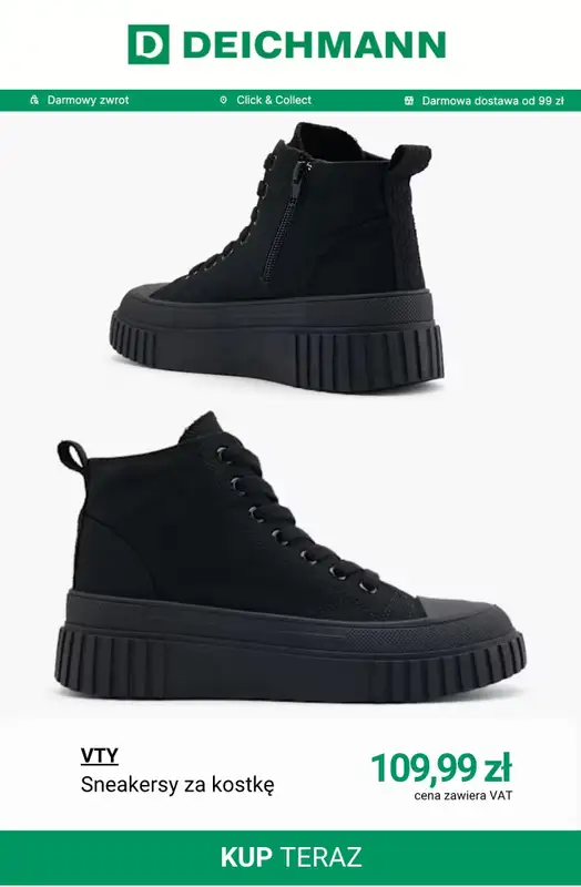 Deichmann - gazetka promocyjna Najlepsze ceny damskie od czwartku 26.03  - strona 5
