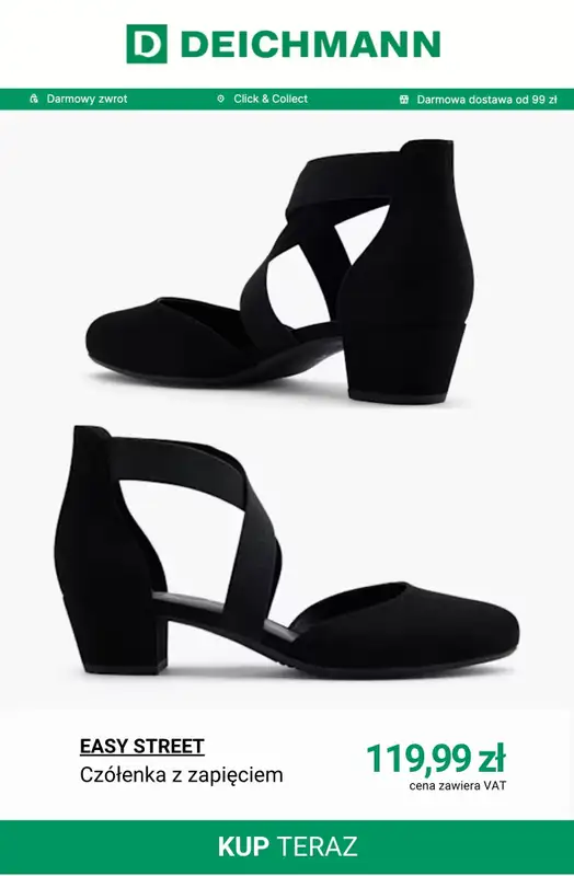 Deichmann - gazetka promocyjna Najlepsze ceny damskie od czwartku 26.03  - strona 12