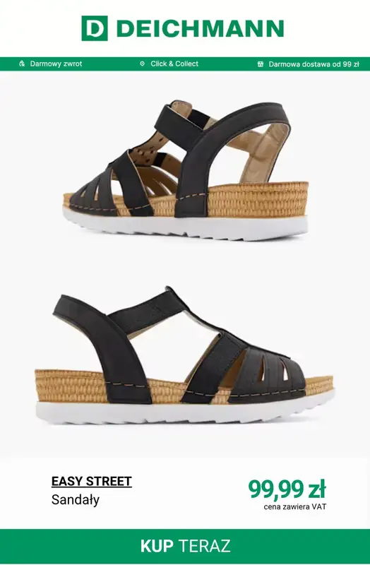 Deichmann - gazetka promocyjna Najlepsze ceny damskie od czwartku 26.03  - strona 3