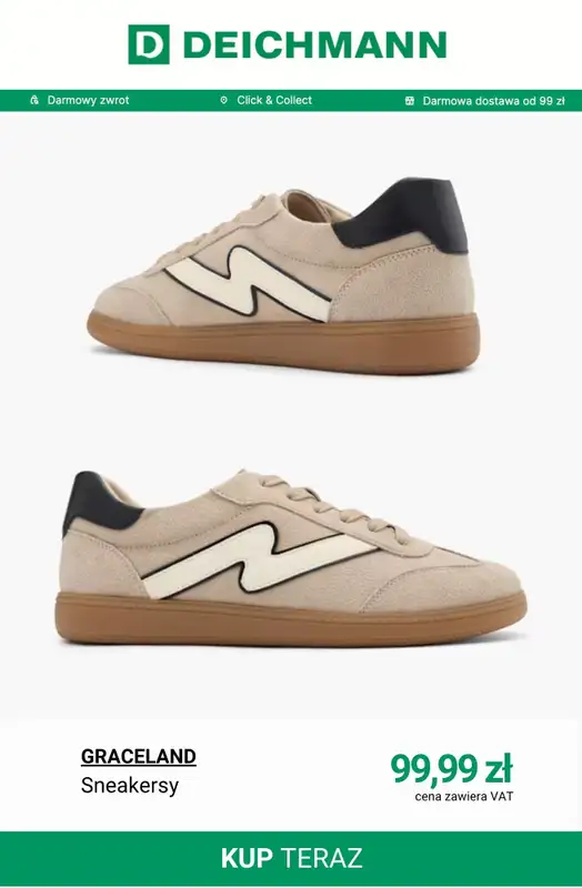 Deichmann - gazetka promocyjna Najlepsze ceny damskie od czwartku 26.03  - strona 10