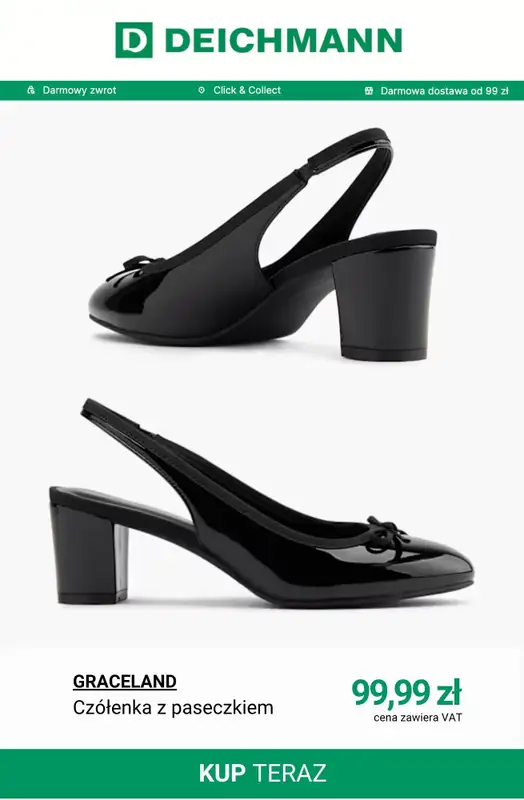 Deichmann - gazetka promocyjna Najlepsze ceny damskie od czwartku 26.03  - strona 2