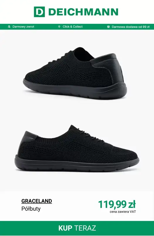 Deichmann - gazetka promocyjna Najlepsze ceny damskie od czwartku 26.03  - strona 11