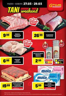 Gram Market - gazetka promocyjna Cały tydzień niskie ceny od piątku 27.03 do wtorku 31.03 - strona 2