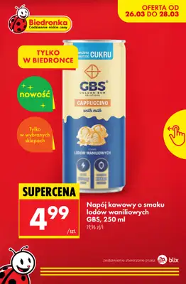 Biedronka - gazetka promocyjna Nowości w Biedronce! od czwartku 26.03 do soboty 28.03