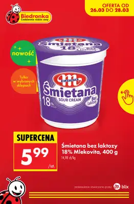 Biedronka - gazetka promocyjna Nowości w Biedronce! od czwartku 26.03 do soboty 28.03 - strona 7