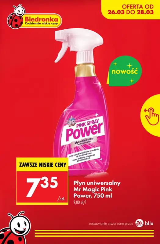 Biedronka - gazetka promocyjna Nowości w Biedronce! od czwartku 26.03 do soboty 28.03 - strona 9
