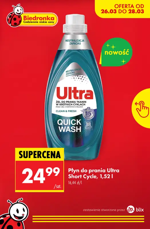Biedronka - gazetka promocyjna Nowości w Biedronce! od czwartku 26.03 do soboty 28.03 - strona 8