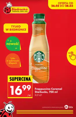 Biedronka - gazetka promocyjna Nowości w Biedronce! od czwartku 26.03 do soboty 28.03 - strona 6