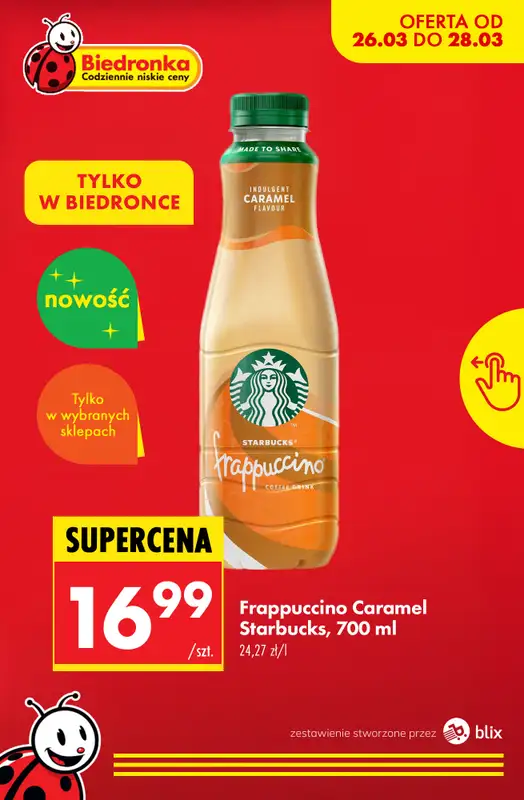 Biedronka - gazetka promocyjna Nowości w Biedronce! od czwartku 26.03 do soboty 28.03 - strona 6