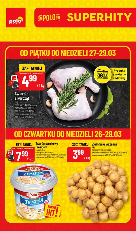 POLOmarket - gazetka promocyjna Super hity na weekend  