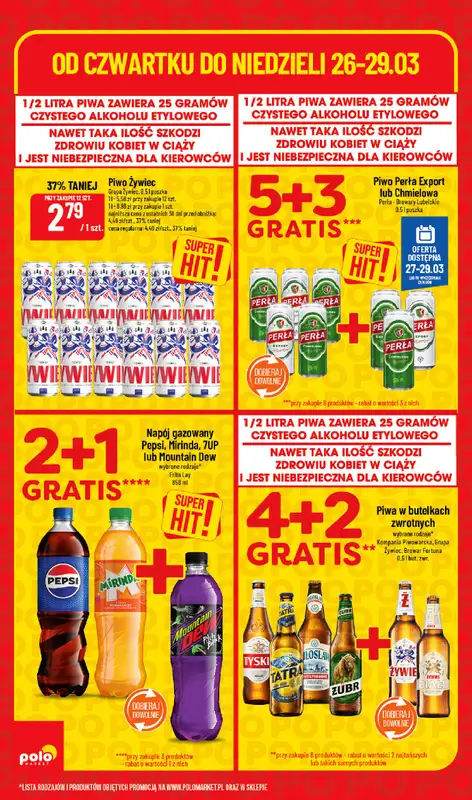 POLOmarket - gazetka promocyjna Super hity na weekend od czwartku 26.03 do niedzieli 29.03 - strona 8