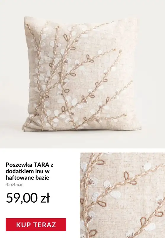 Homla - gazetka promocyjna Tekstylia wielkanocne od czwartku 26.03  - strona 13