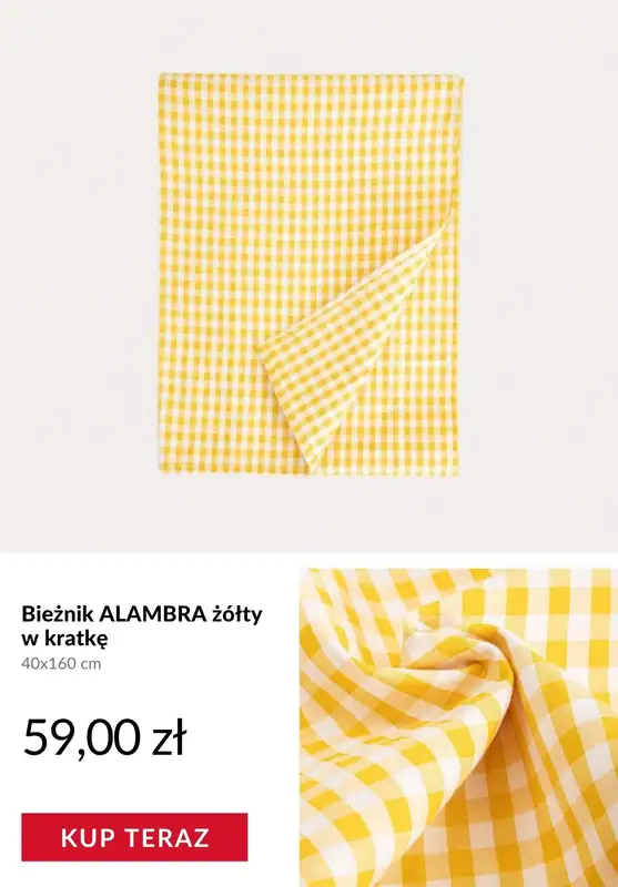 Homla - gazetka promocyjna Tekstylia wielkanocne od czwartku 26.03  - strona 10