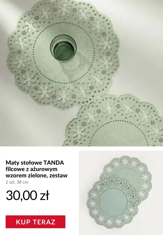 Homla - gazetka promocyjna Tekstylia wielkanocne od czwartku 26.03  - strona 3