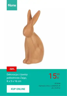 WIELKANOC - gazetka promocyjna 4home | Wielkanocne dekoracje od czwartku 26.03  - strona 2