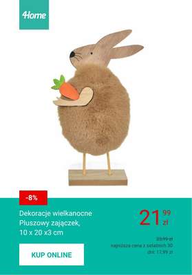 WIELKANOC - gazetka promocyjna 4home | Wielkanocne dekoracje od czwartku 26.03  - strona 5
