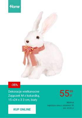 WIELKANOC - gazetka promocyjna 4home | Wielkanocne dekoracje od czwartku 26.03  - strona 3