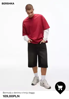 Bershka - gazetka promocyjna Bermudy męskie od czwartku 26.03  - strona 7