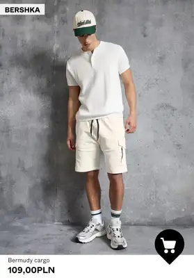 Bershka - gazetka promocyjna Bermudy męskie od czwartku 26.03  - strona 3
