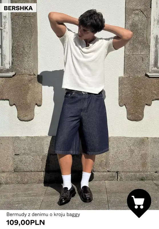 Bershka - gazetka promocyjna Bermudy męskie od czwartku 26.03  - strona 5