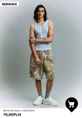 Bershka - gazetka promocyjna Bermudy męskie od czwartku 26.03  - strona 9