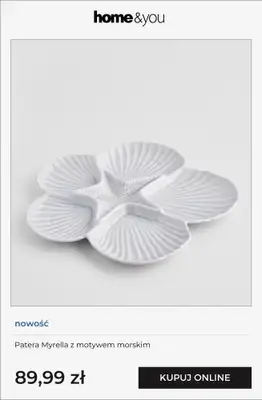 home&you - gazetka promocyjna Nowości: motyw morski od czwartku 26.03 do niedzieli 05.04 - strona 4