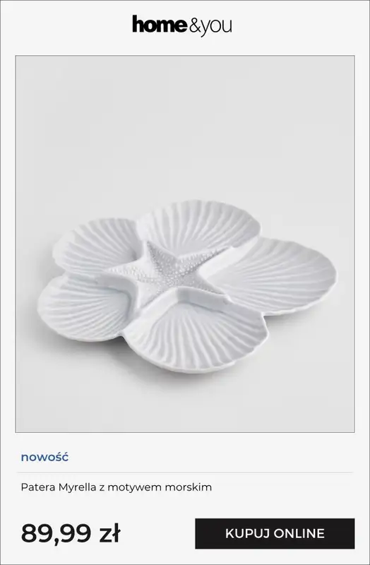 home&you - gazetka promocyjna Nowości: motyw morski od czwartku 26.03 do niedzieli 05.04 - strona 4