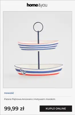 home&you - gazetka promocyjna Nowości: motyw morski od czwartku 26.03 do niedzieli 05.04 - strona 2