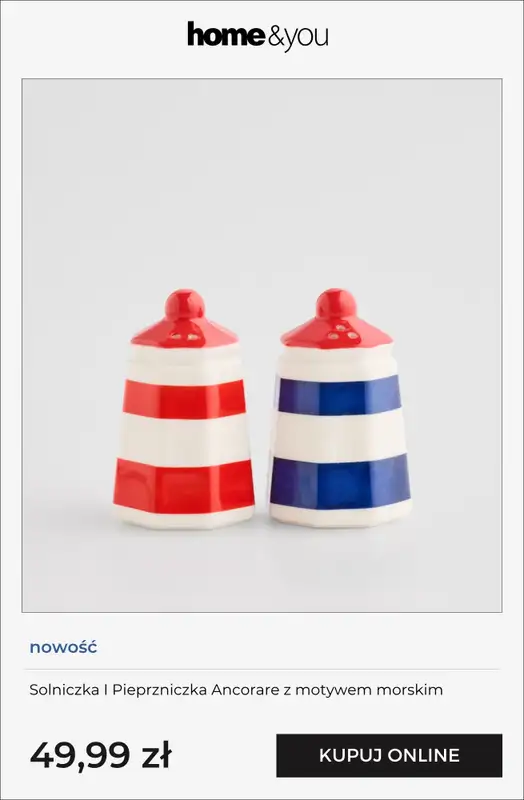 home&you - gazetka promocyjna Nowości: motyw morski od czwartku 26.03 do niedzieli 05.04 - strona 6