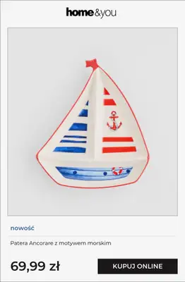 home&you - gazetka promocyjna Nowości: motyw morski od czwartku 26.03 do niedzieli 05.04 - strona 7