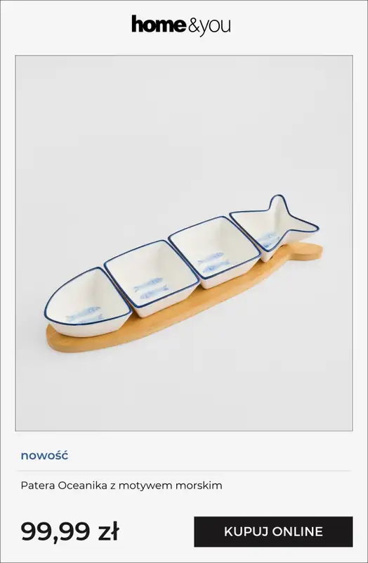 home&you - gazetka promocyjna Nowości: motyw morski od czwartku 26.03 do niedzieli 05.04 - strona 8